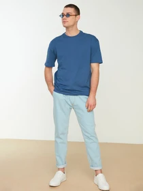 Футболки і поло Trendyol модель TMNSS22TS0273/Indigo Фото