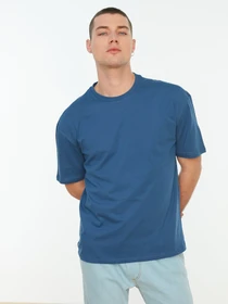Футболки і поло Trendyol модель TMNSS22TS0273/Indigo Фото