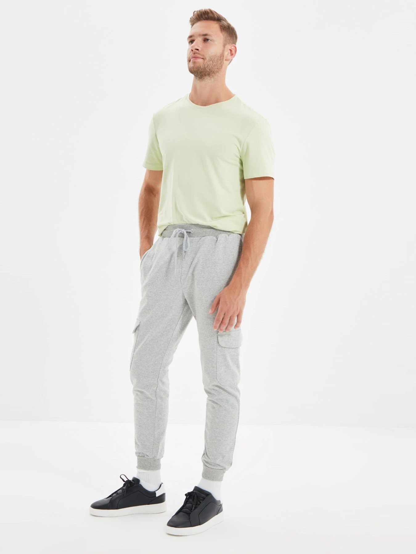 Брюки Trendyol модель TMNAW20EA0072/Gri Фото
