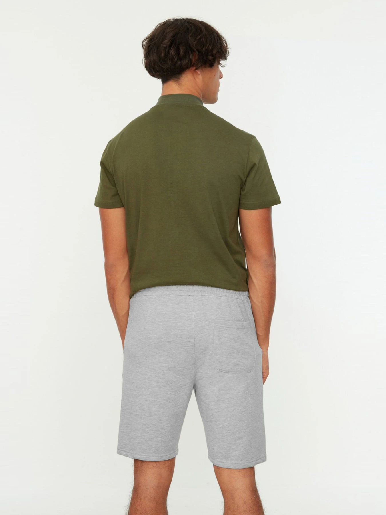 Шорты Trendyol модель TMNSS20SR0068/Gri Фото