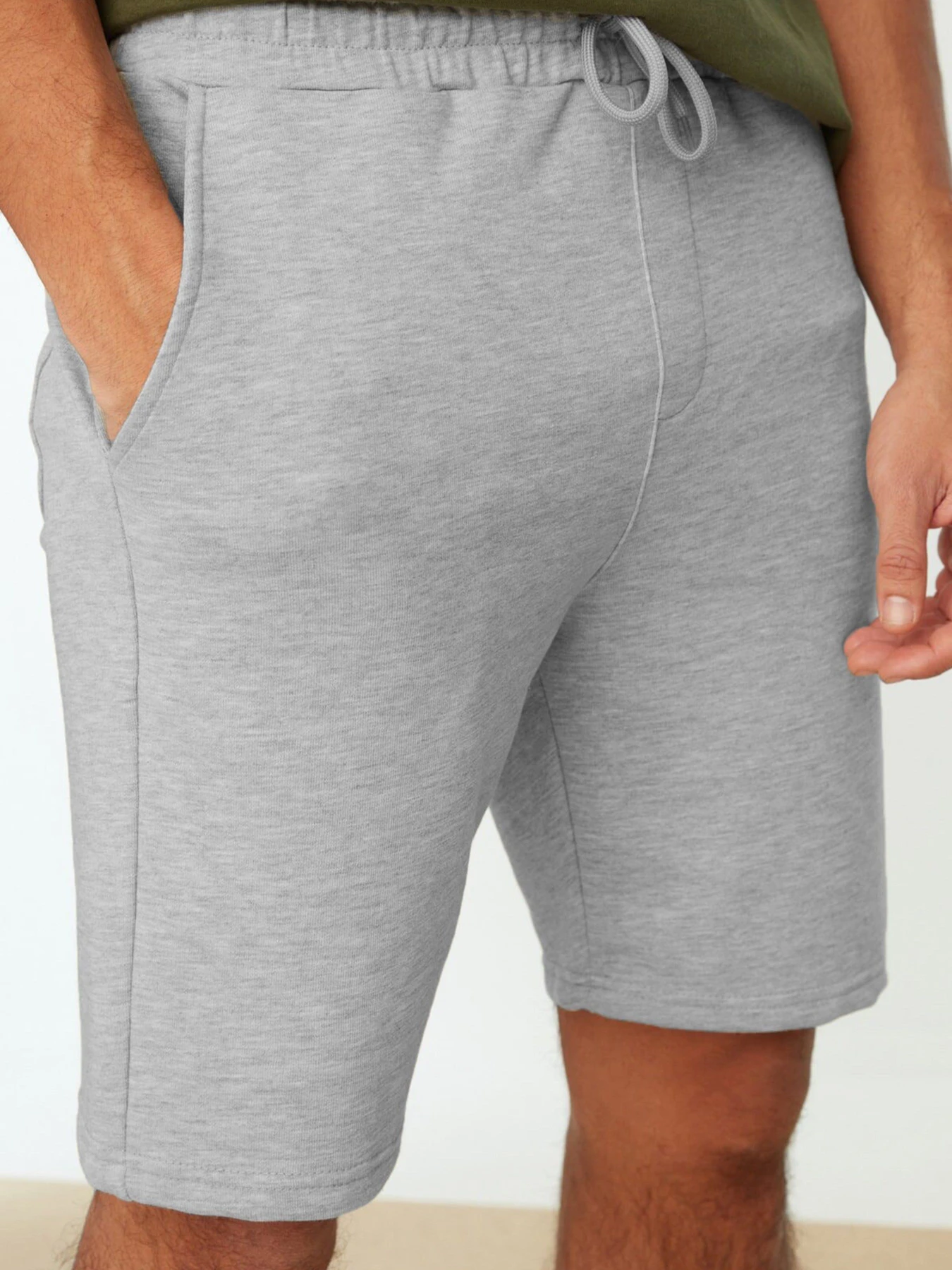 Шорты Trendyol модель TMNSS20SR0068/Gri Фото