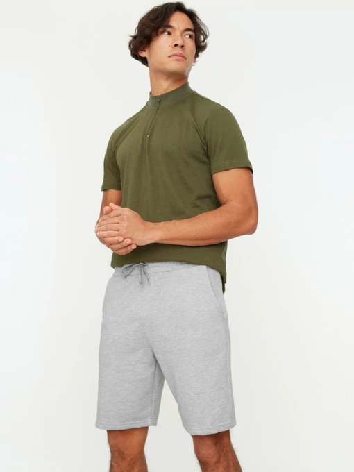 Шорты Trendyol модель TMNSS20SR0068/Gri Фото