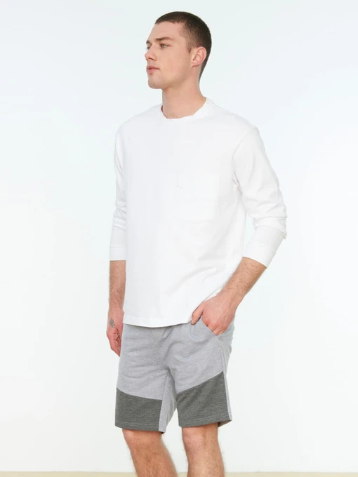 Шорты Trendyol модель TMNSS20SR0079/Gri Фото