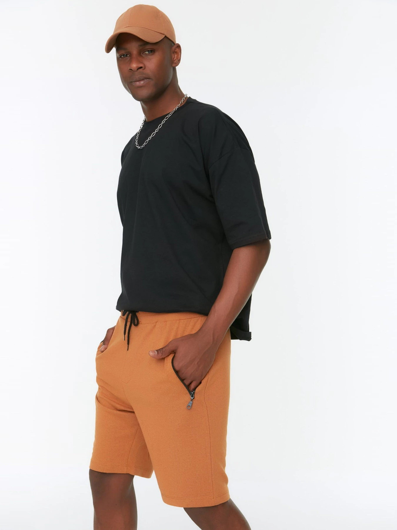 Шорты Trendyol модель TMNSS20SR0080/Taba Фото