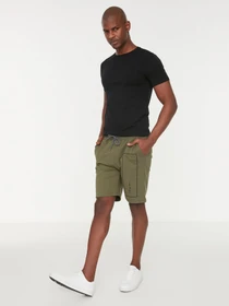 Шорты Trendyol модель TMNSS20SR0163/Haki Фото