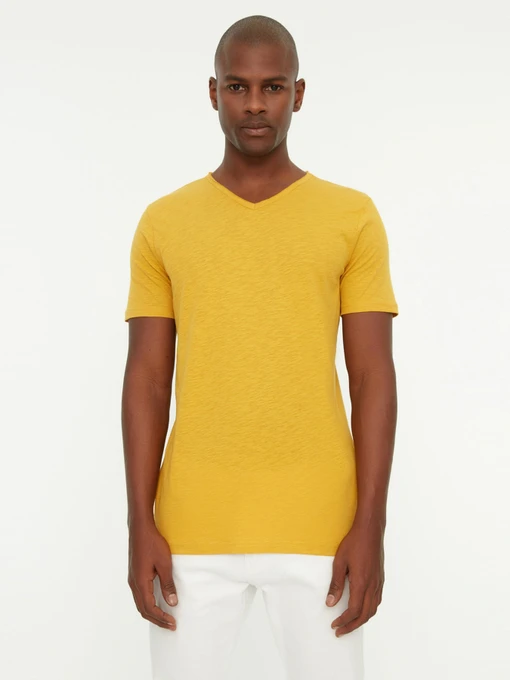 Футболки и поло Trendyol модель TMNSS20TS0035/Hardal Фото