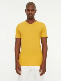 Футболки и поло Trendyol модель TMNSS20TS0035/Hardal Фото