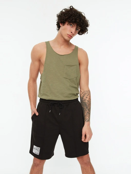 Шорты Trendyol модель TMNSS21SR0212/Siyah Фото