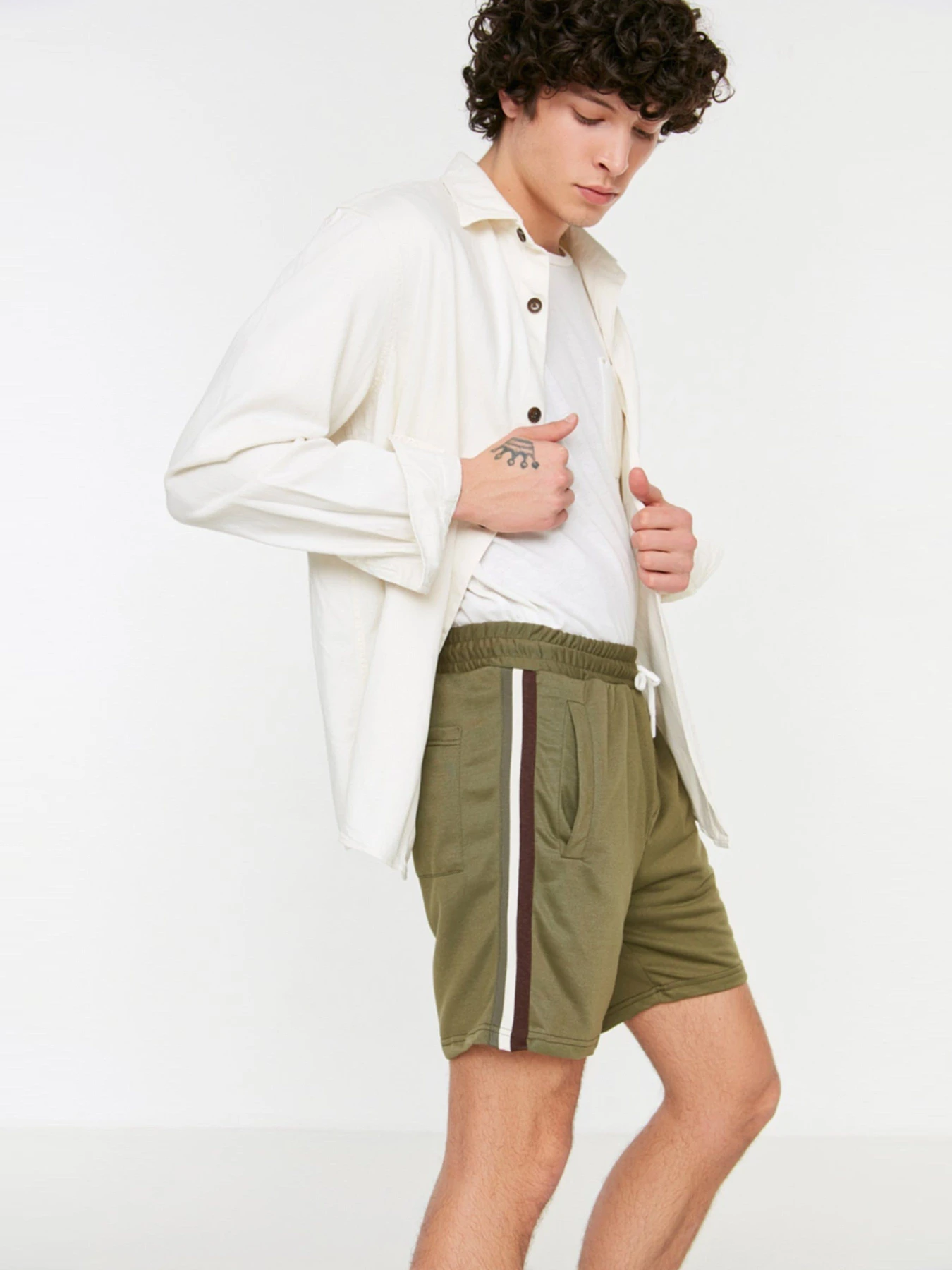 Шорты Trendyol модель TMNSS21SR0253/Haki Фото