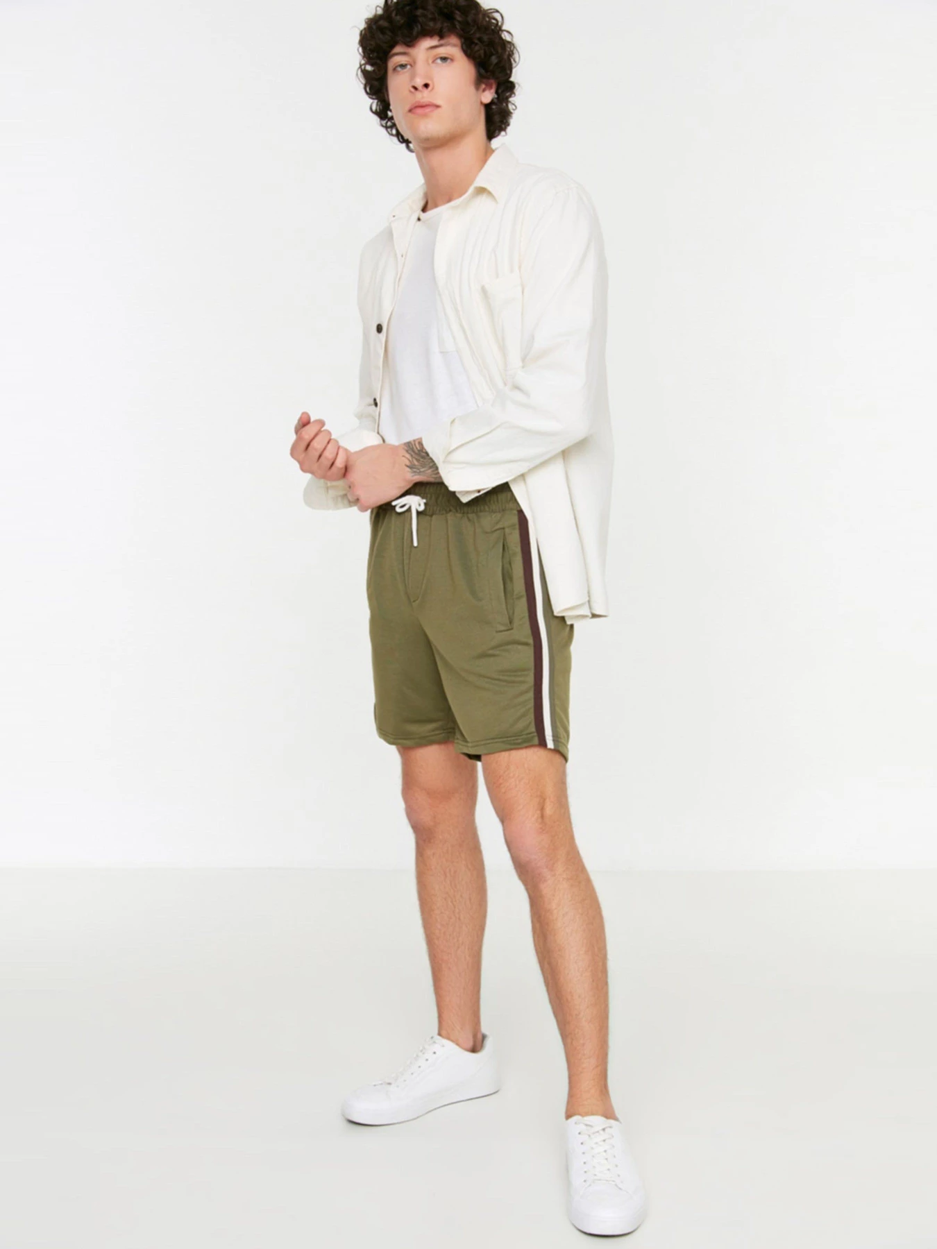 Шорты Trendyol модель TMNSS21SR0253/Haki Фото