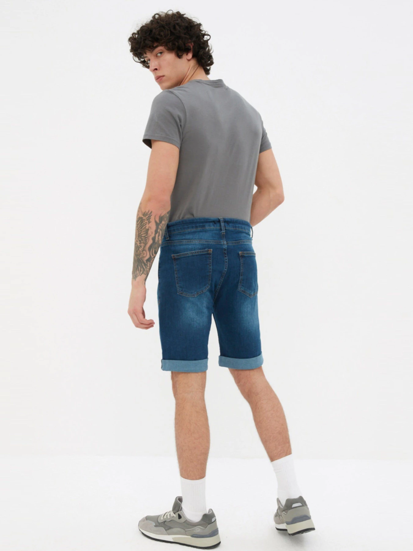Шорты Trendyol модель TMNSS21SR0486/Lacivert Фото