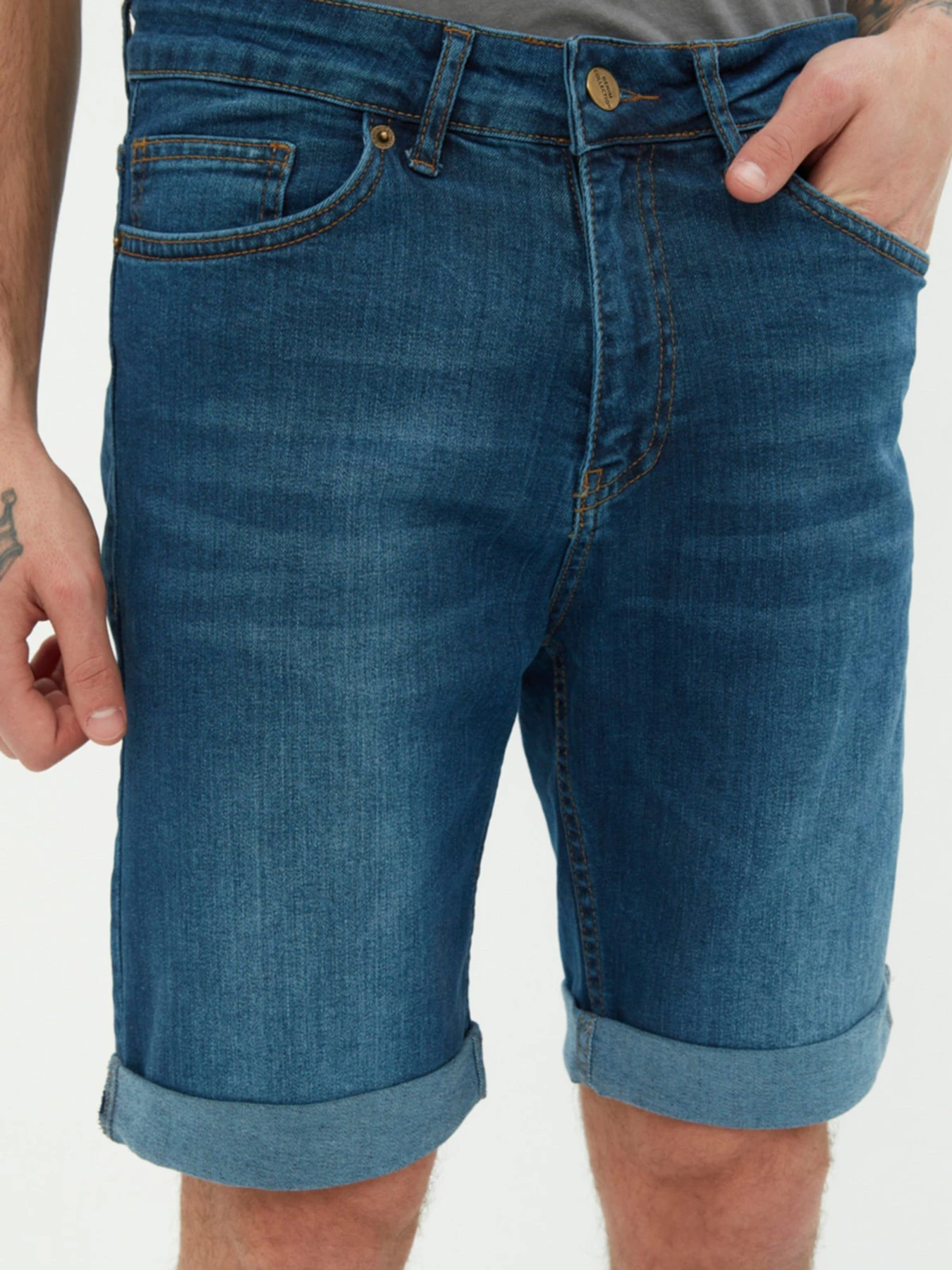 Шорты Trendyol модель TMNSS21SR0486/Lacivert Фото