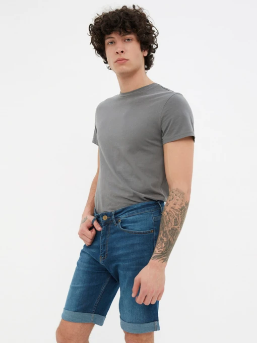 Шорты Trendyol модель TMNSS21SR0486/Lacivert Фото