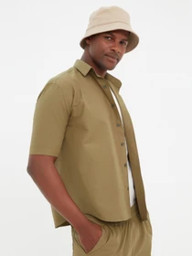 Сорочки Trendyol модель TMNSS22GO0273/Koyu Haki Фото