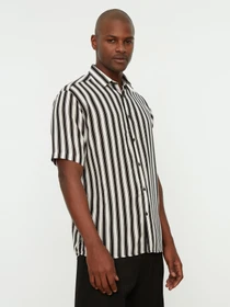 Рубашки Trendyol модель TMNSS22GO0291/Siyah Фото