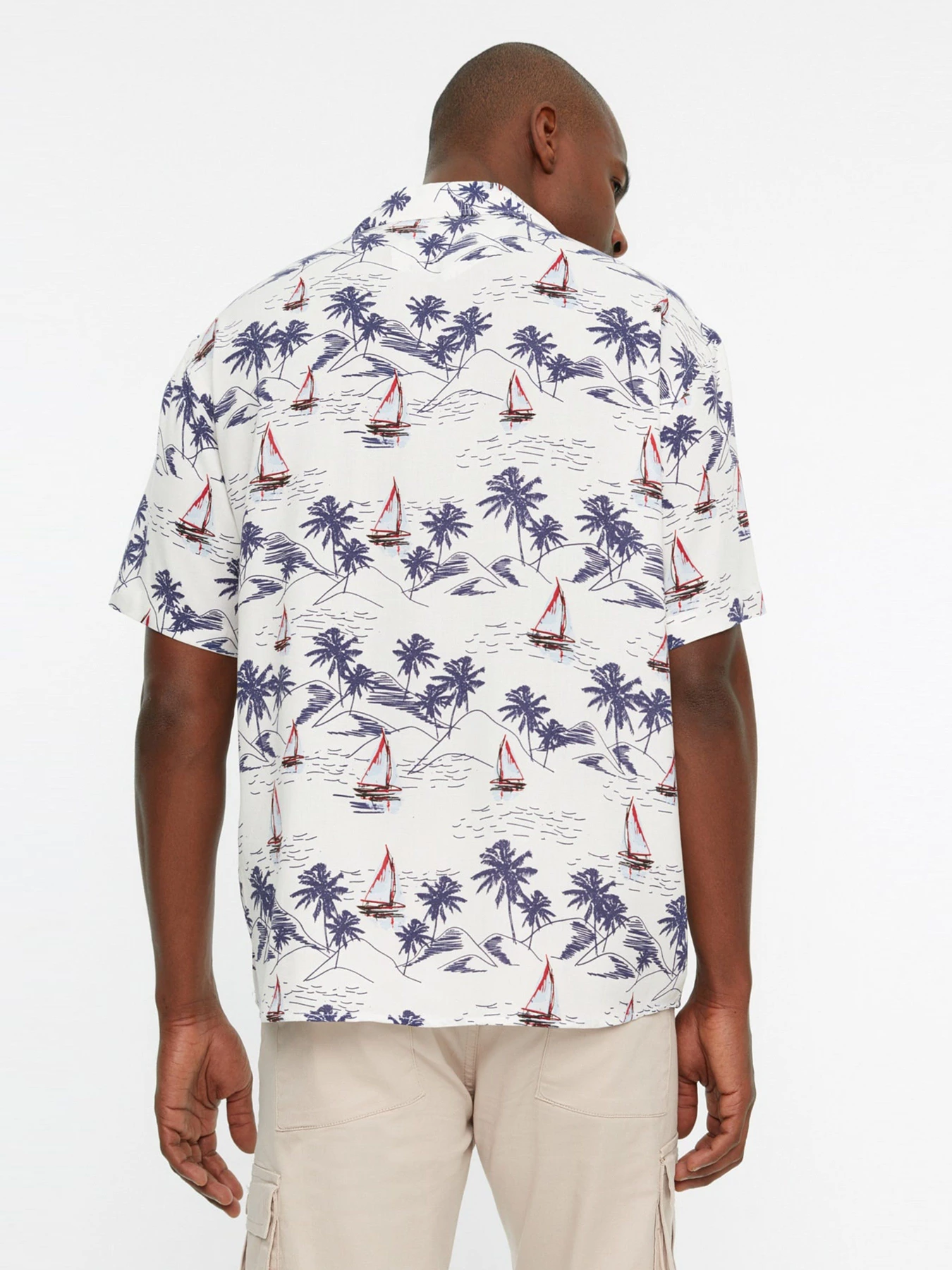 Рубашки Trendyol модель TMNSS22GO0418/Beyaz Фото