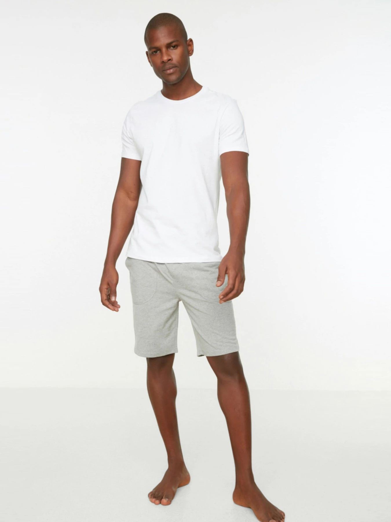 Шорты Trendyol модель TMNSS22SR0064/Gri Фото