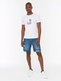 Шорты Trendyol модель TMNSS22SR0556/Lacivert Фото