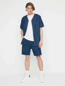 Шорты Trendyol модель TMNSS22SR0558/Lacivert Фото