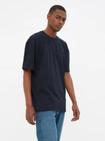 Футболки и поло Trendyol модель TMNSS22TS0274/Lacivert Фото