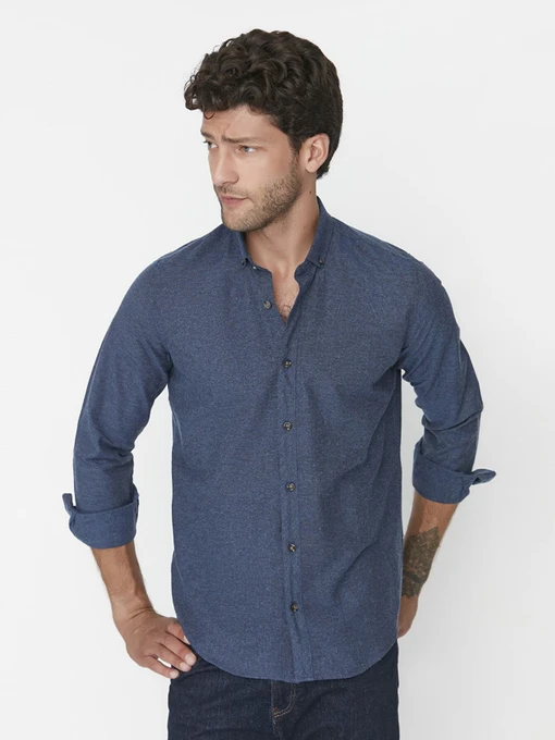 Сорочки Trendyol модель TMNAW20GO0094/Indigo Фото