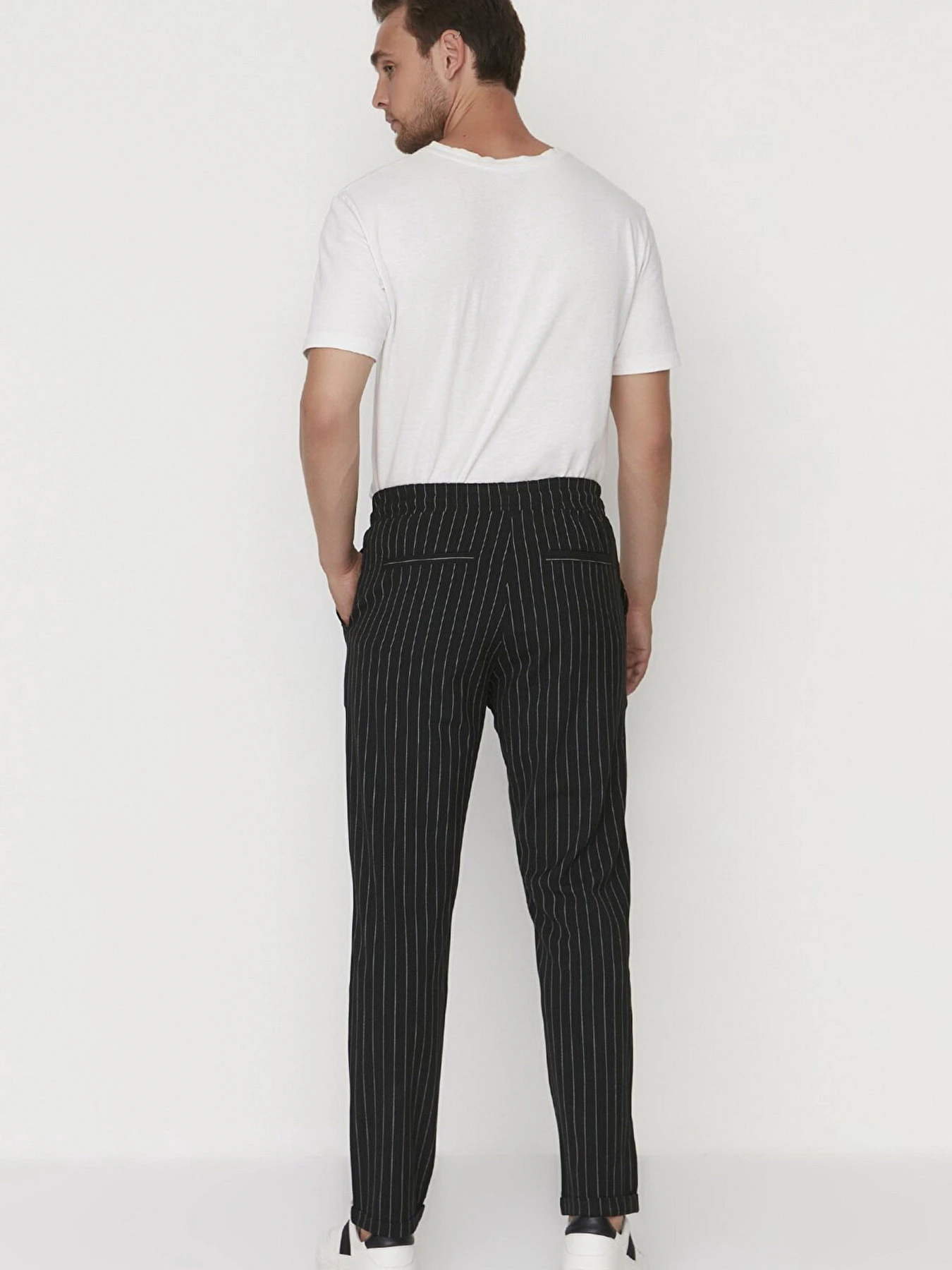 Брюки Trendyol модель TMNAW21PL0108/Siyah Фото