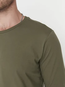 Худи и свитшоты Trendyol модель TMNAW21TS0208/Haki Фото