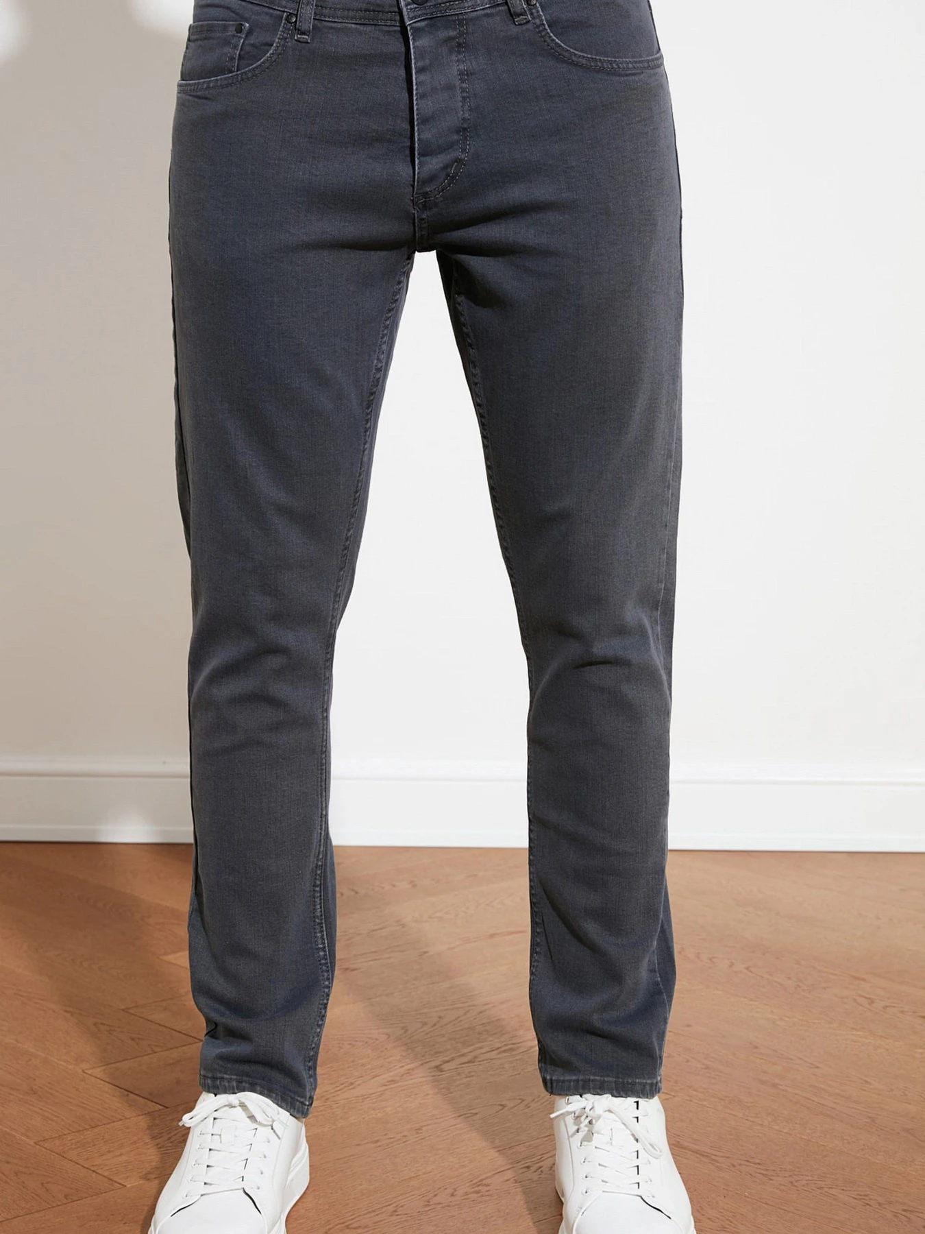 Джинси Trendyol Slim модель TMNSS21JE0068/Gri Джинси Trendyol Slim модель TMNSS21JE0068/Gri Фото