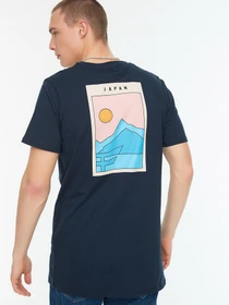 Футболки и поло Trendyol модель TMNSS21TS0620/Lacivert Фото