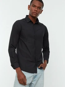 Сорочки Trendyol модель TMNSS22GO0034/Siyah Фото