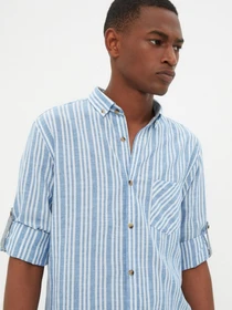 Сорочки Trendyol модель TMNSS22GO0268/Indigo Фото