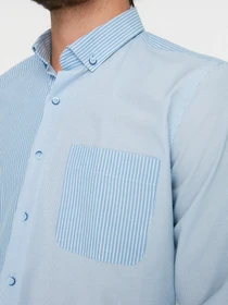 Рубашки Trendyol модель TMNSS22GO0486/Mavi Фото