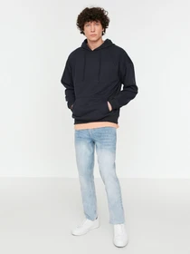 Худи и свитшоты Trendyol модель TMNSS22SW0144/Lacivert Фото