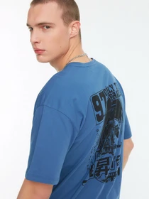 Футболки и поло Trendyol модель TMNSS22TS0481/Indigo Фото