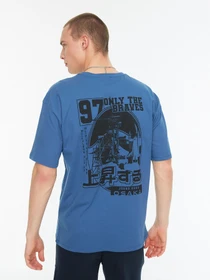 Футболки и поло Trendyol модель TMNSS22TS0481/Indigo Фото