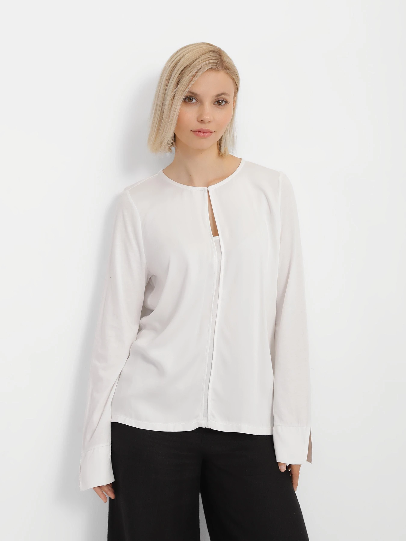 Сорочки Tom Tailor модель 1022452.XX.77_білий Сорочки Tom Tailor модель 1022452.XX.77_білий Фото