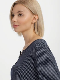 Рубашки Tom Tailor модель 1024038.XX.70_т.синій з білим Фото