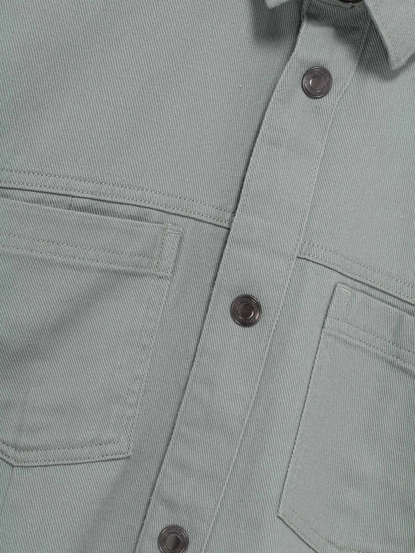 Сорочки Tom Tailor модель 1029808.XX.10_хакі Сорочки Tom Tailor модель 1029808.XX.10_хакі Фото