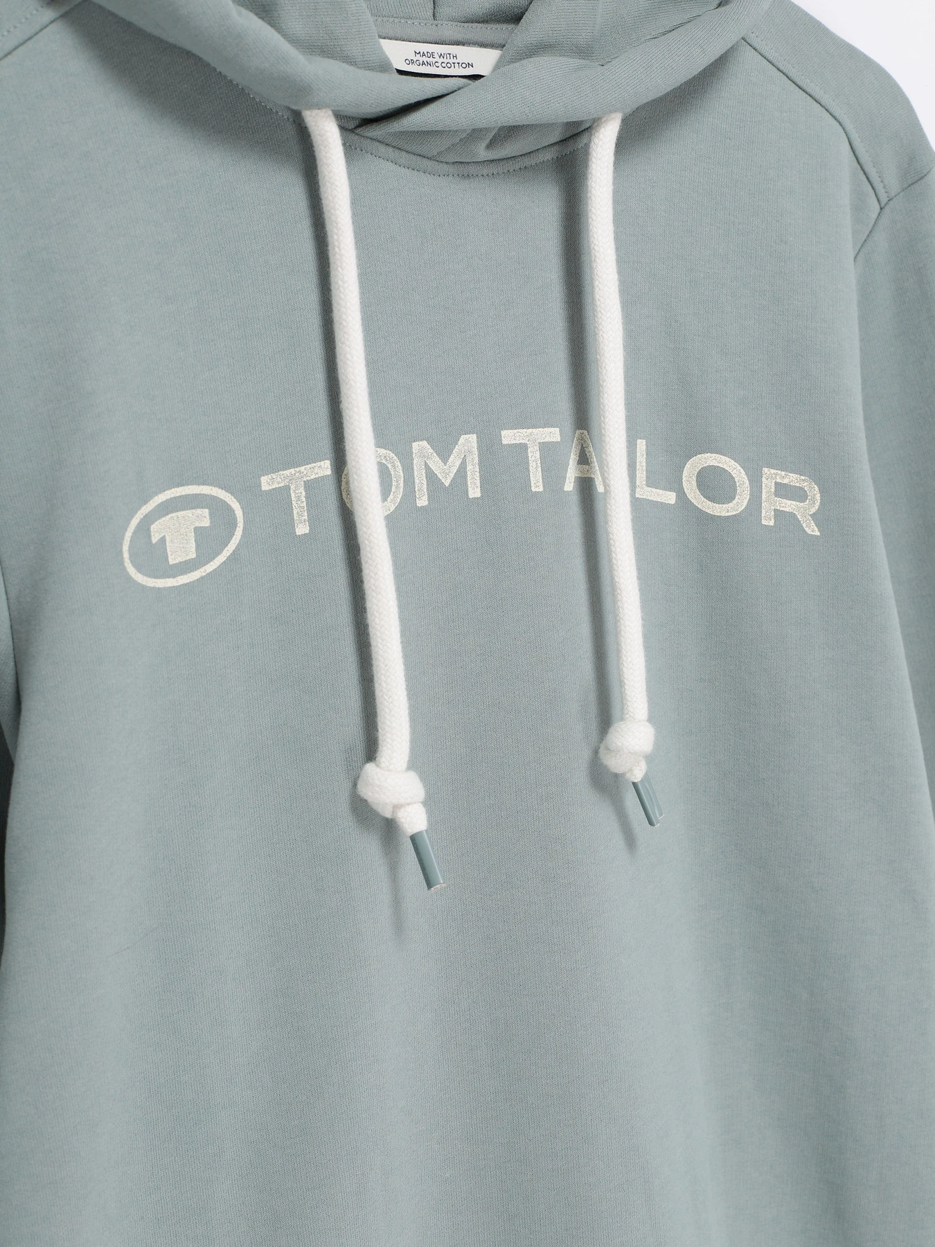 Худі та світшоти Tom Tailor модель 1030553.XX.10_оливковий Худі та світшоти Tom Tailor модель 1030553.XX.10_оливковий Фото