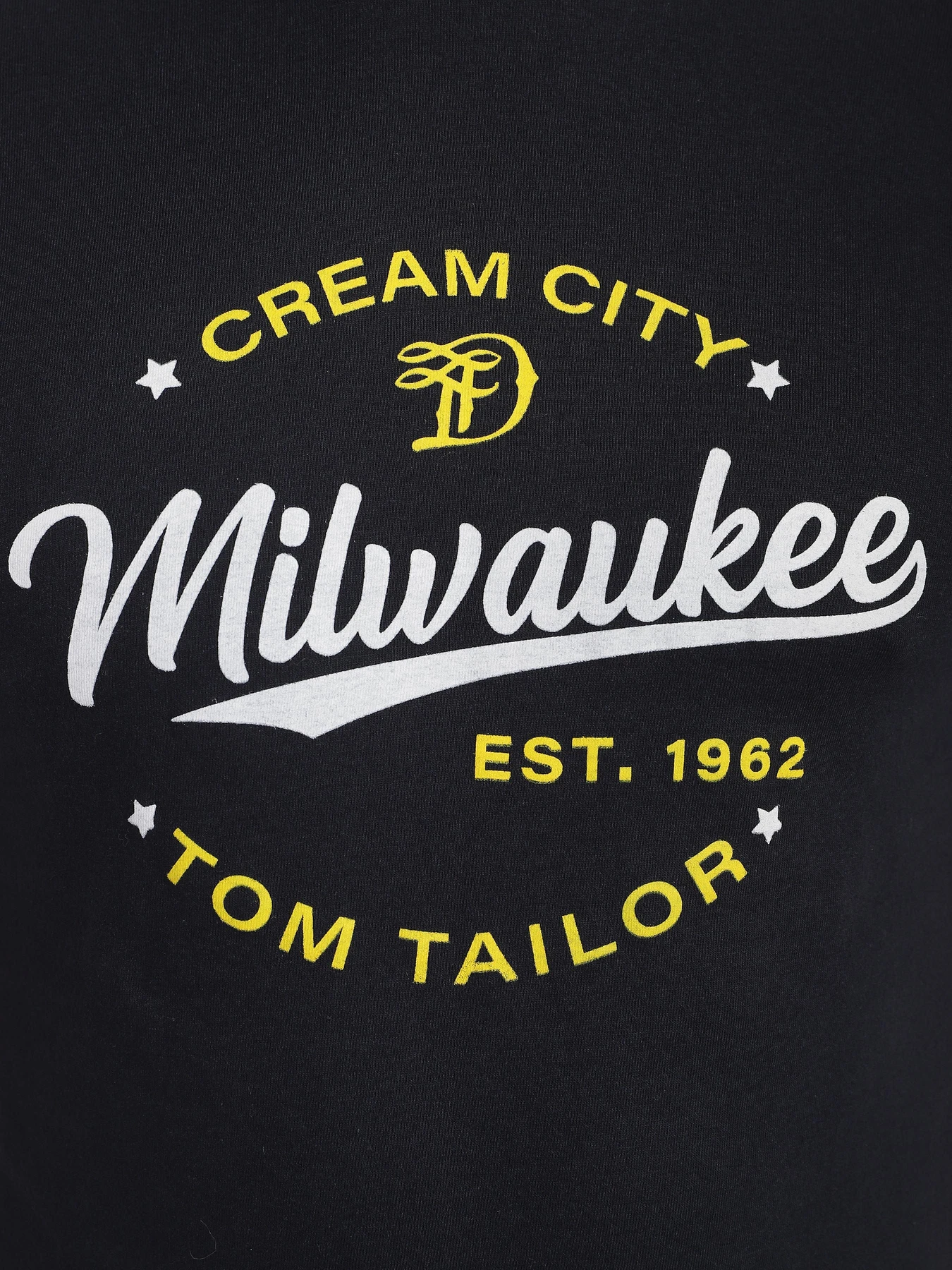 Футболки і поло Tom Tailor модель TT22032029_т.синій комб. Футболки і поло Tom Tailor модель TT22032029_т.синій комб. Фото