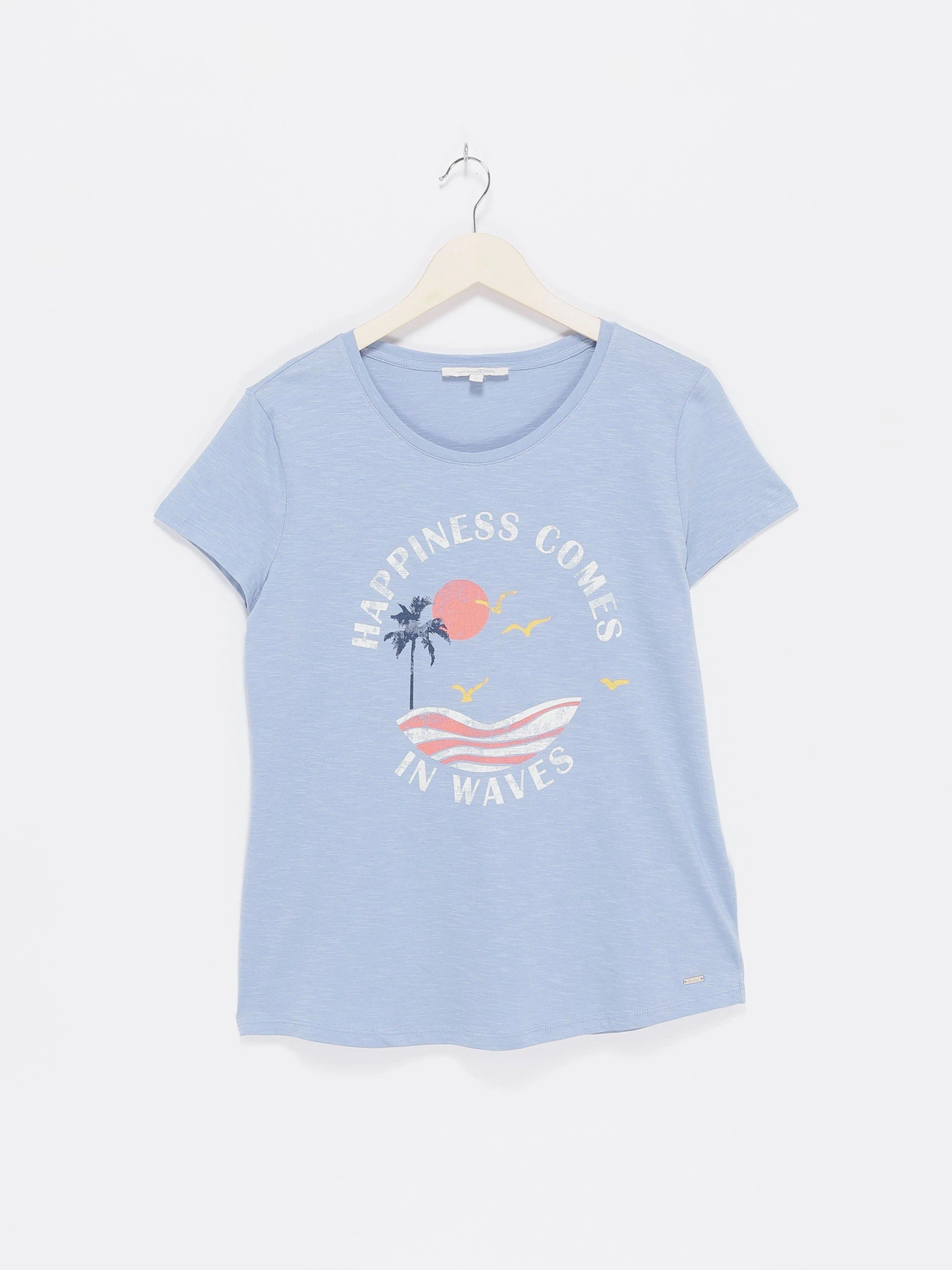 Футболки і поло Tom Tailor модель 1003782.XX.71_с.синій комб. Фото