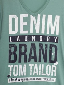 Футболки і поло Tom Tailor модель 1004477.XX.12_зелений комб. Фото