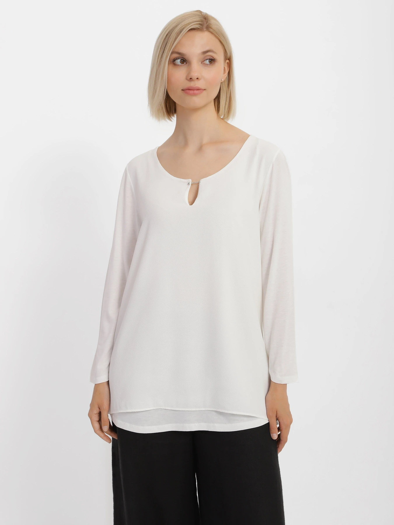 Рубашки Tom Tailor модель 1006652.XX.70_білий Рубашки Tom Tailor модель 1006652.XX.70_білий Фото