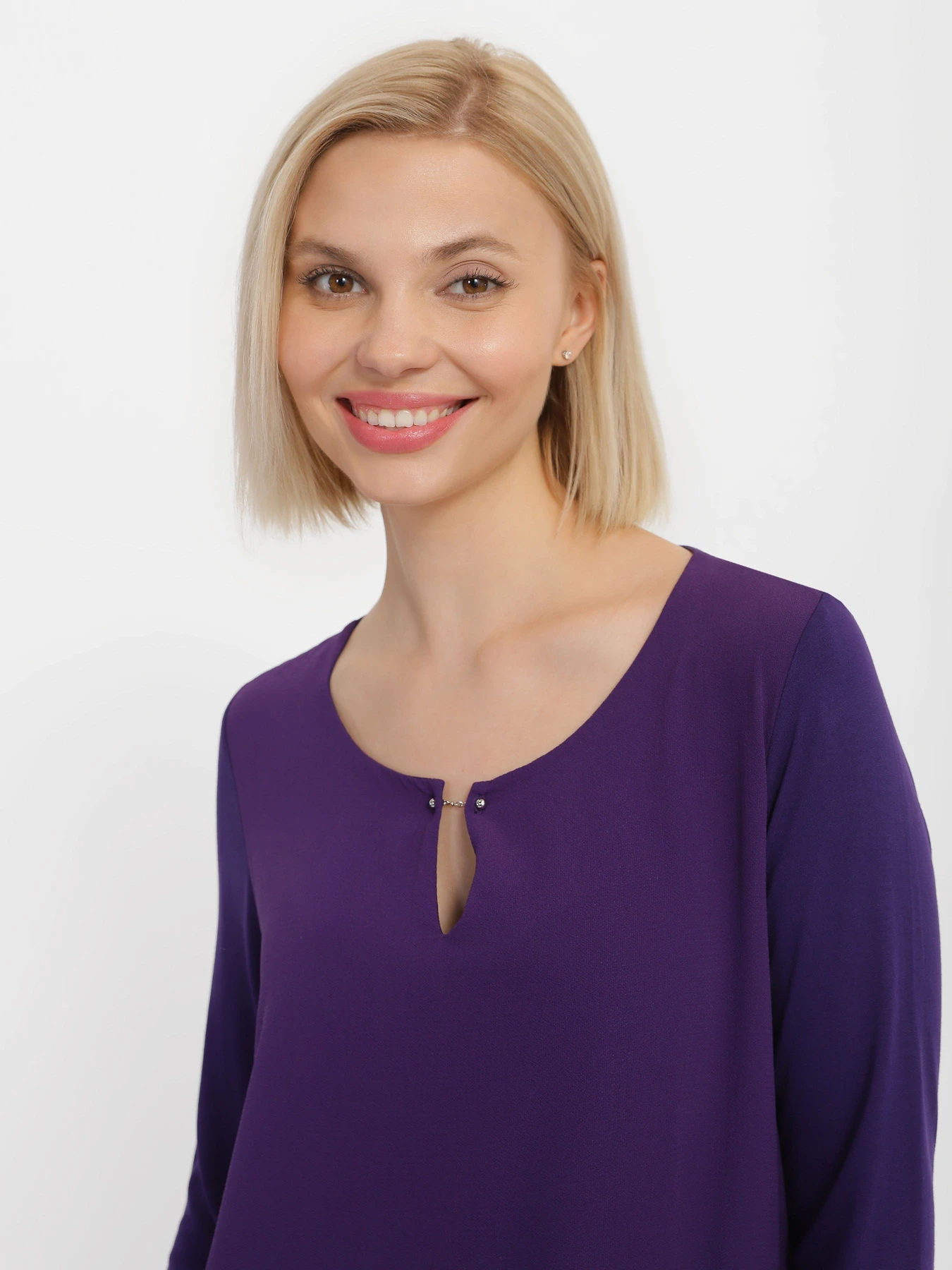 Сорочки Tom Tailor модель 1006652.XX.70_фіолетовий Фото