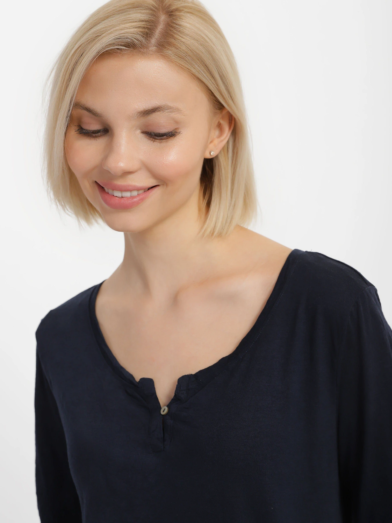 Сорочки Tom Tailor модель 1011947.XX.70_т.синій Сорочки Tom Tailor модель 1011947.XX.70_т.синій Фото