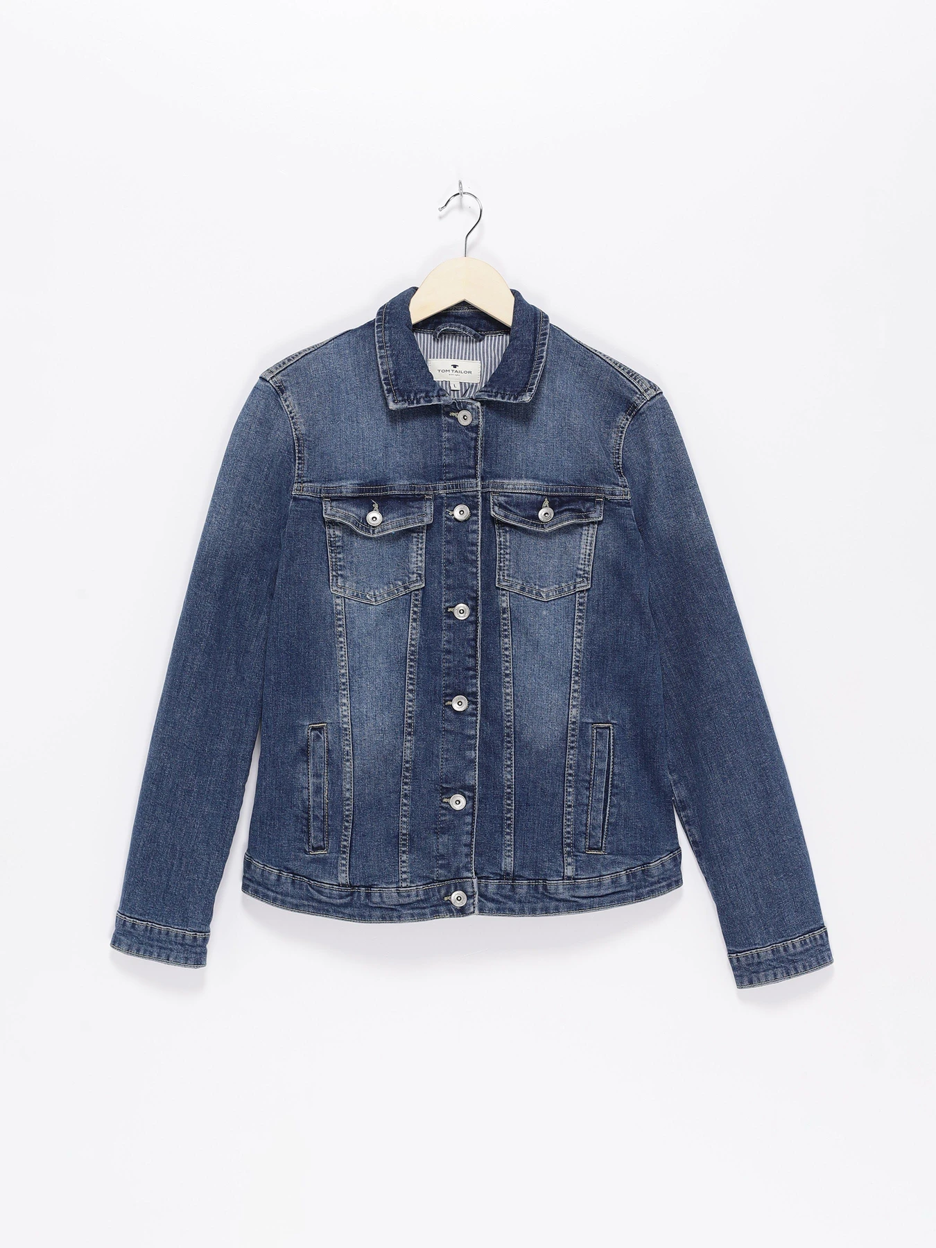 Куртки та дублянки Tom Tailor модель 1016402.XX.70_синій Куртки та дублянки Tom Tailor модель 1016402.XX.70_синій Фото