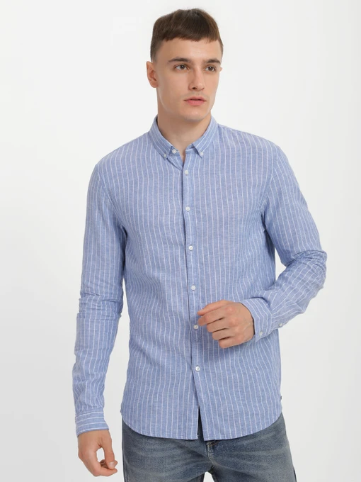Рубашки Tom Tailor модель 1017889.XX.12_синій комб. Фото