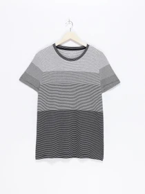 Футболки і поло Tom Tailor модель 1018560.XX.12_чорний з білим Фото
