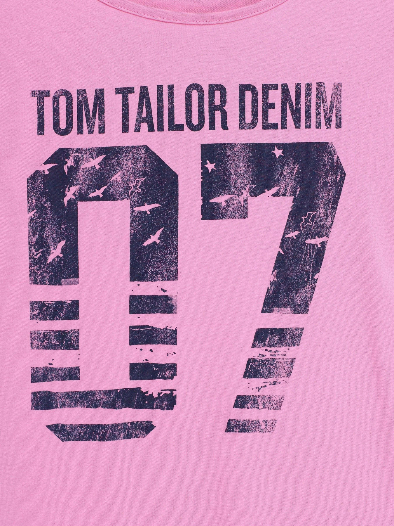 Футболки і поло Tom Tailor модель 1018603.XX.71_рожевий з т.синім Фото