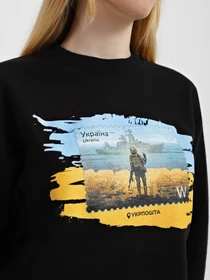 Худи и свитшоты Intertop Ukrposhta модель 11250 Фото